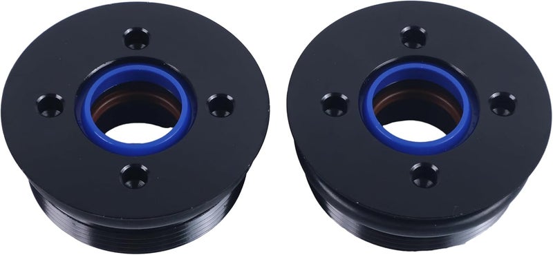 SUKATC 2PCS FSM033 435345 0435345 Trim Cylinder End Cap with Seal Compatible with Johnson Evinrude 60-300HP 1991 - Image 2